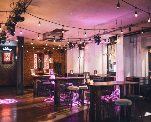 Peppermint Swansea interior venue space